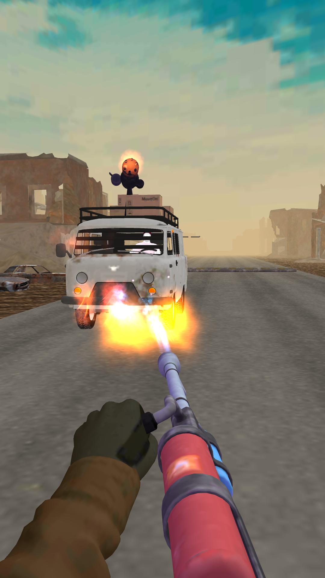 Godfather Road Chase: Realistic Shooter Guns screenshot 11