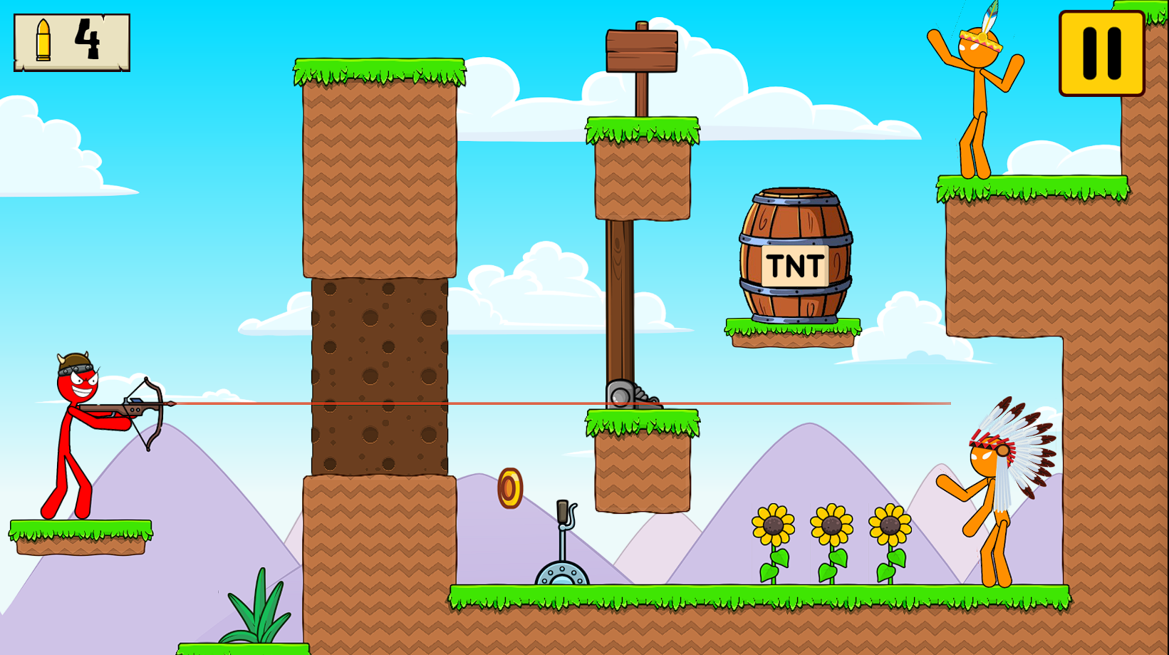 Red stick archer screenshot