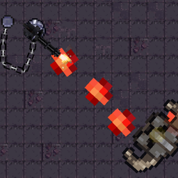 Привязанный к цепи: Пиксельный побег