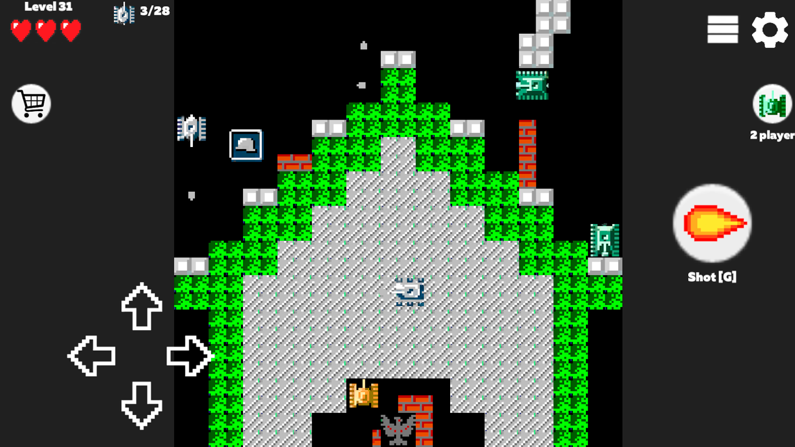 Tanks 1990 (BATTLE CITY) — screenshot 2