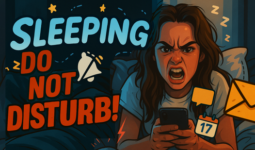 Sleeping. Do Not Disturb!