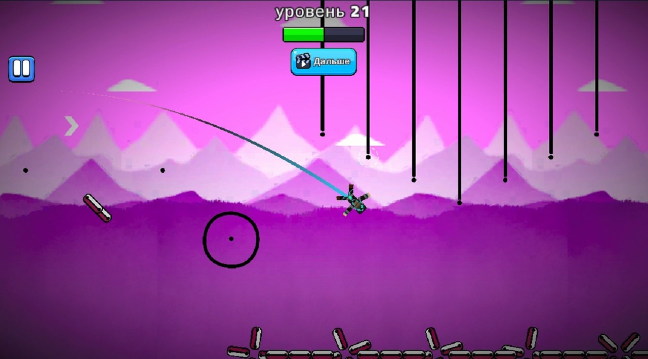 Нубик на веревке — screenshot 3