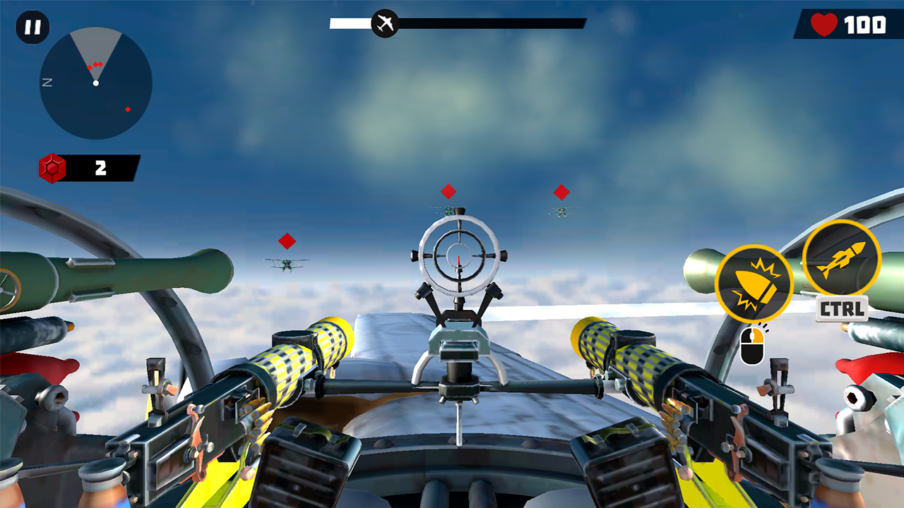 Turret Gunner: Air Raid screenshot