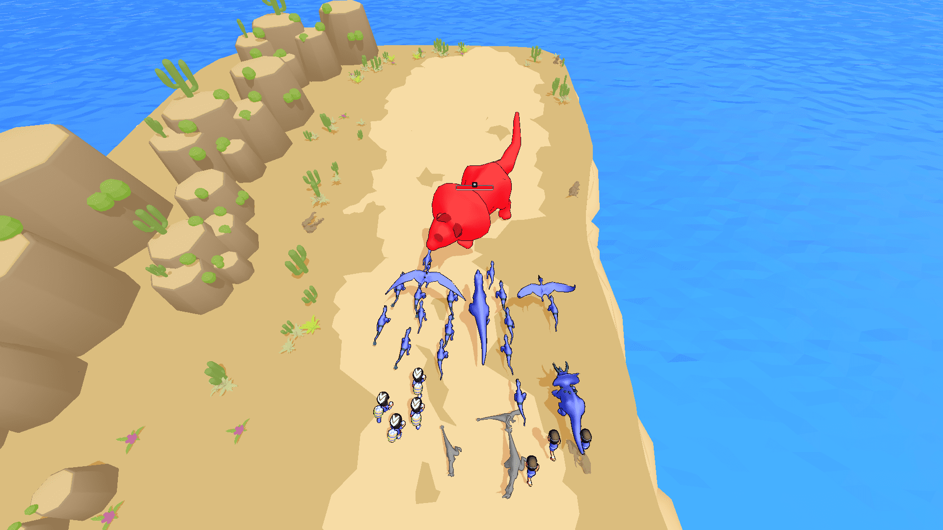 Dino: Merge and Fight screenshot
