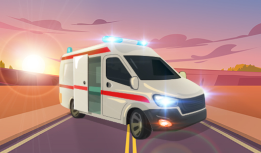 Ambulance Traffic Drive