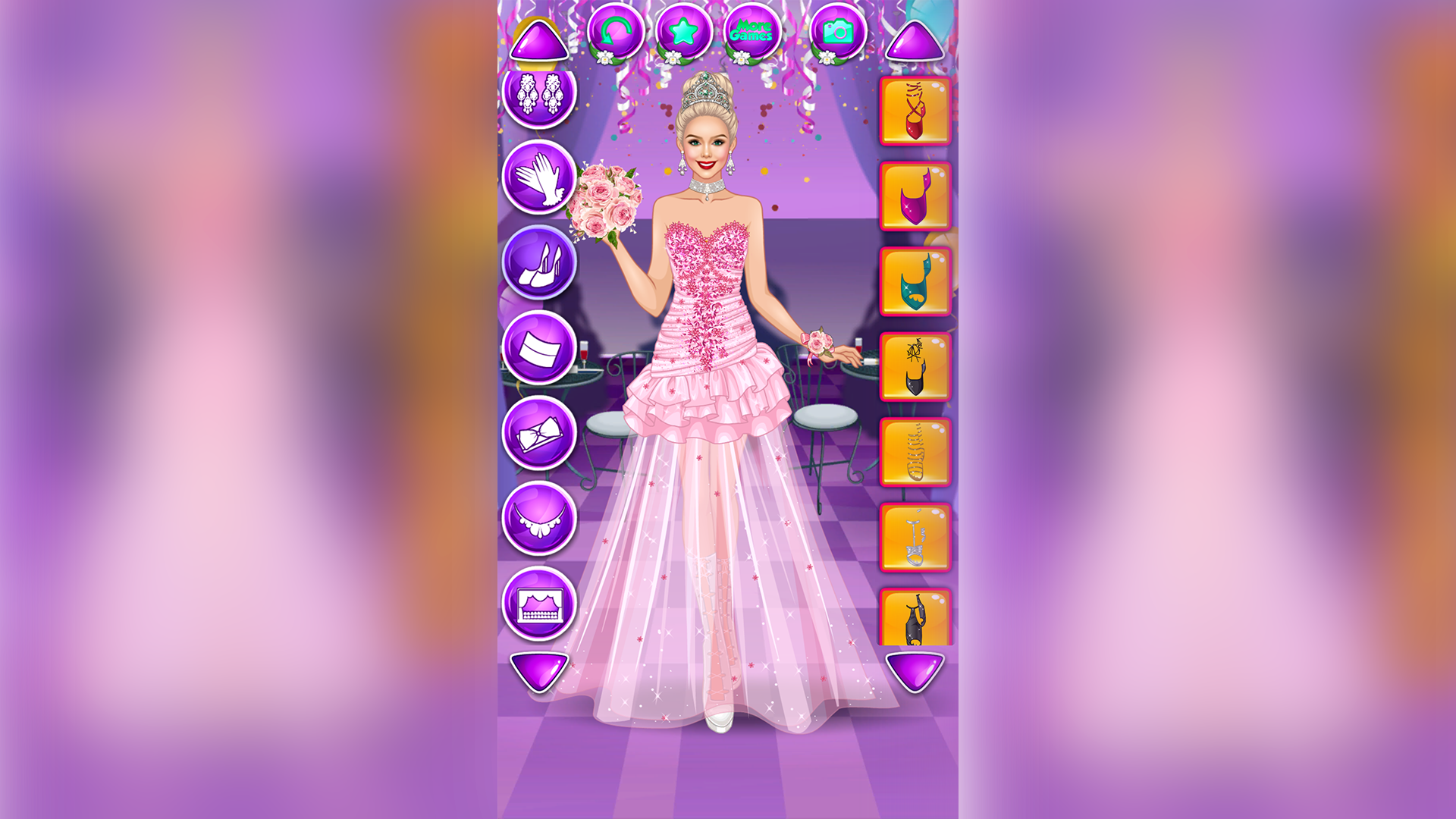Prom Queen Dress Up Star screenshot