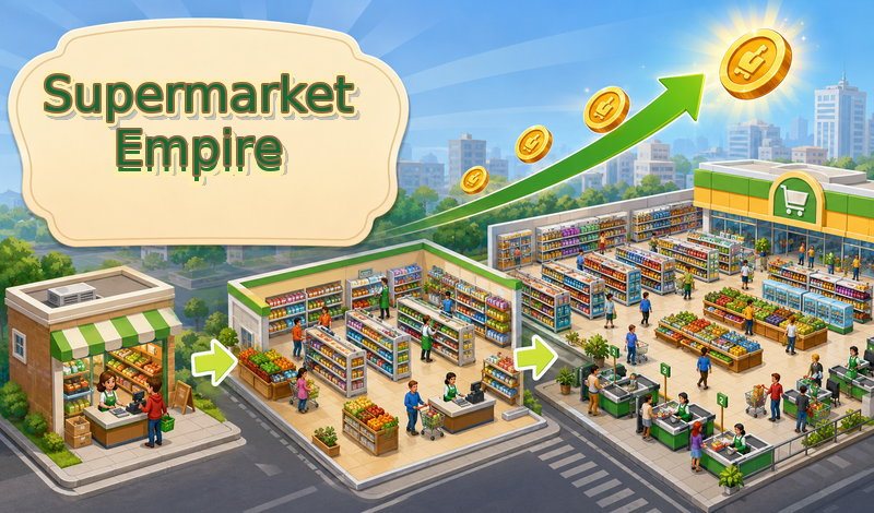 Supermarket Empire game cover