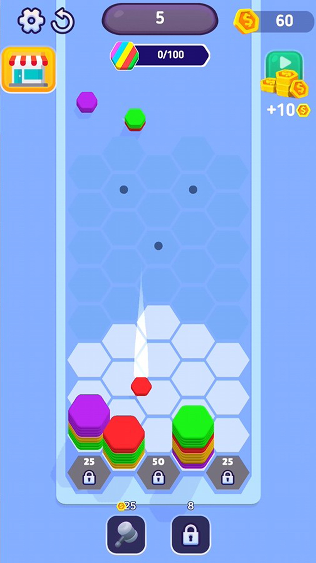 Falling Hexes screenshot 4