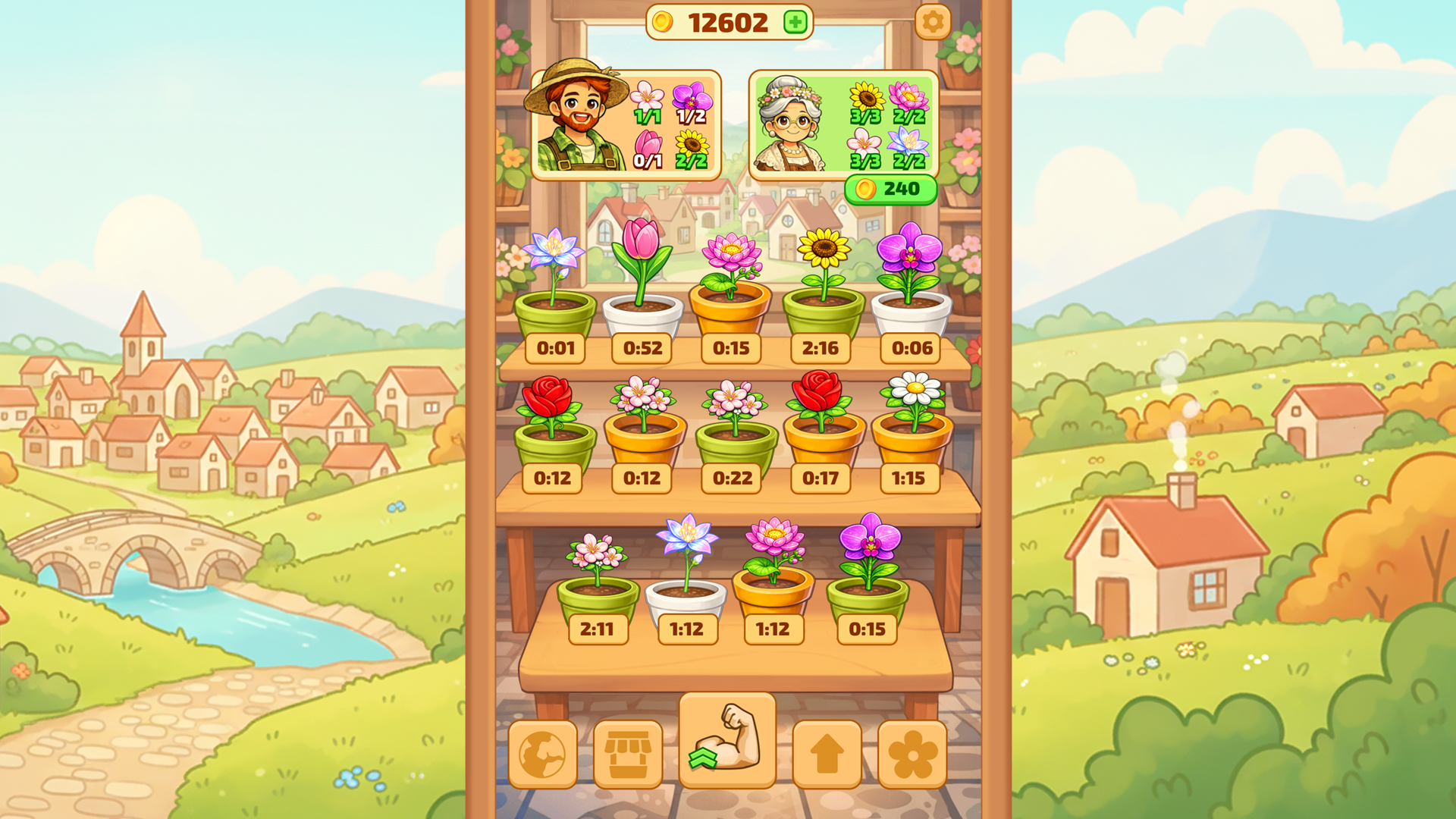 Цветочный рай: Выращивай цветы и зарабатывай — screenshot 4