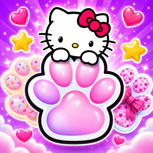 Taba Paws - Rainbow merge icon