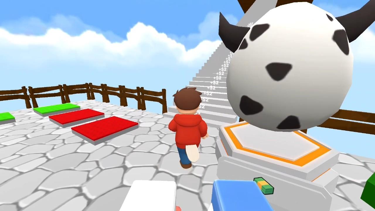 Obby: 1 Step = $1 screenshot