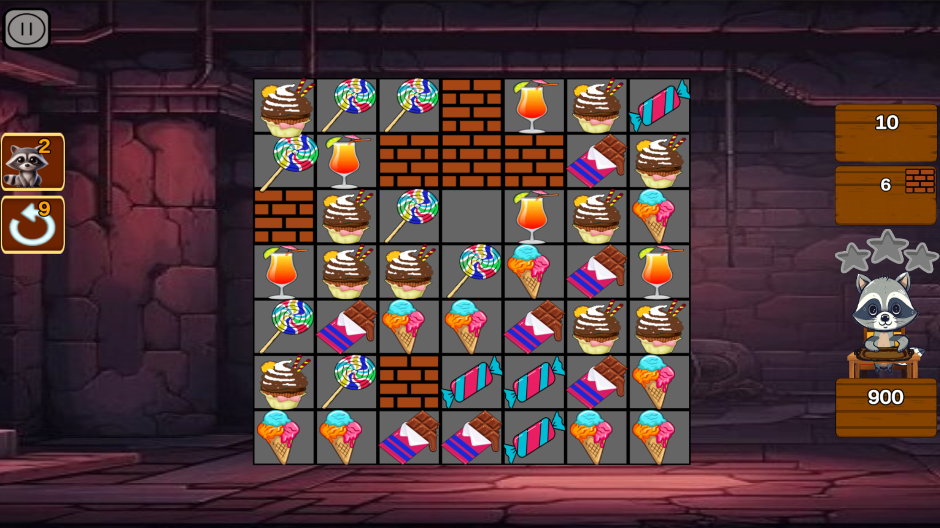 Sweet raccoon Match 3 — screenshot 7