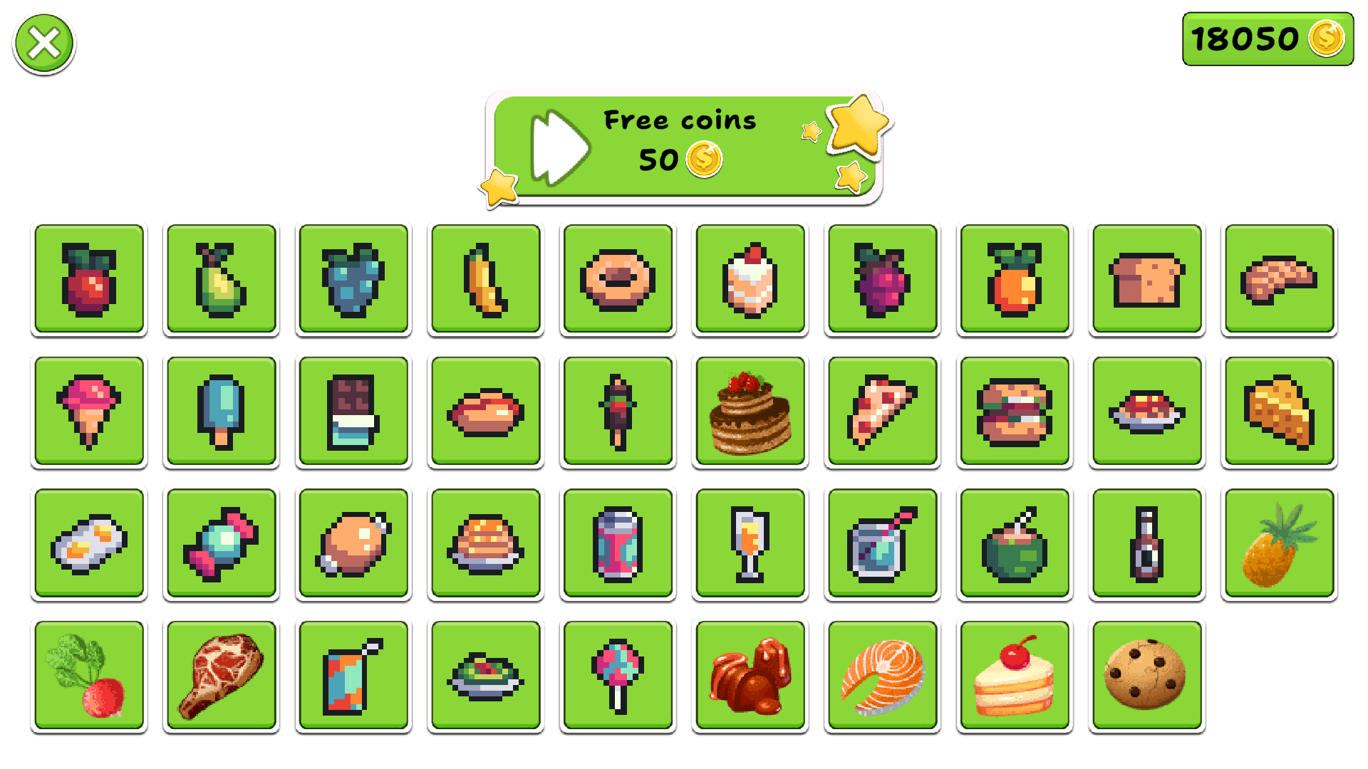 Cooking by numbers screenshot