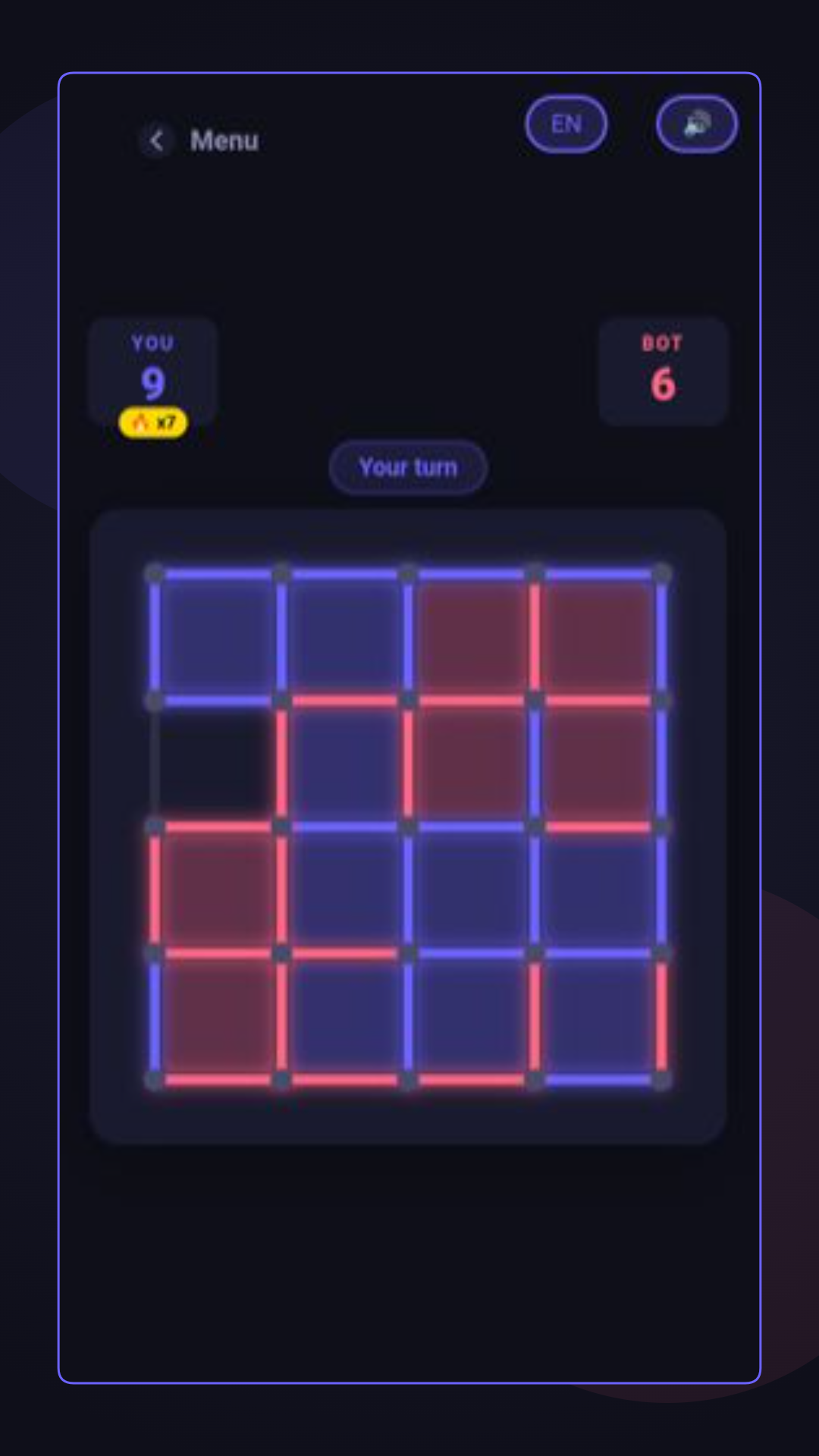 Dots and Boxes screenshot 6