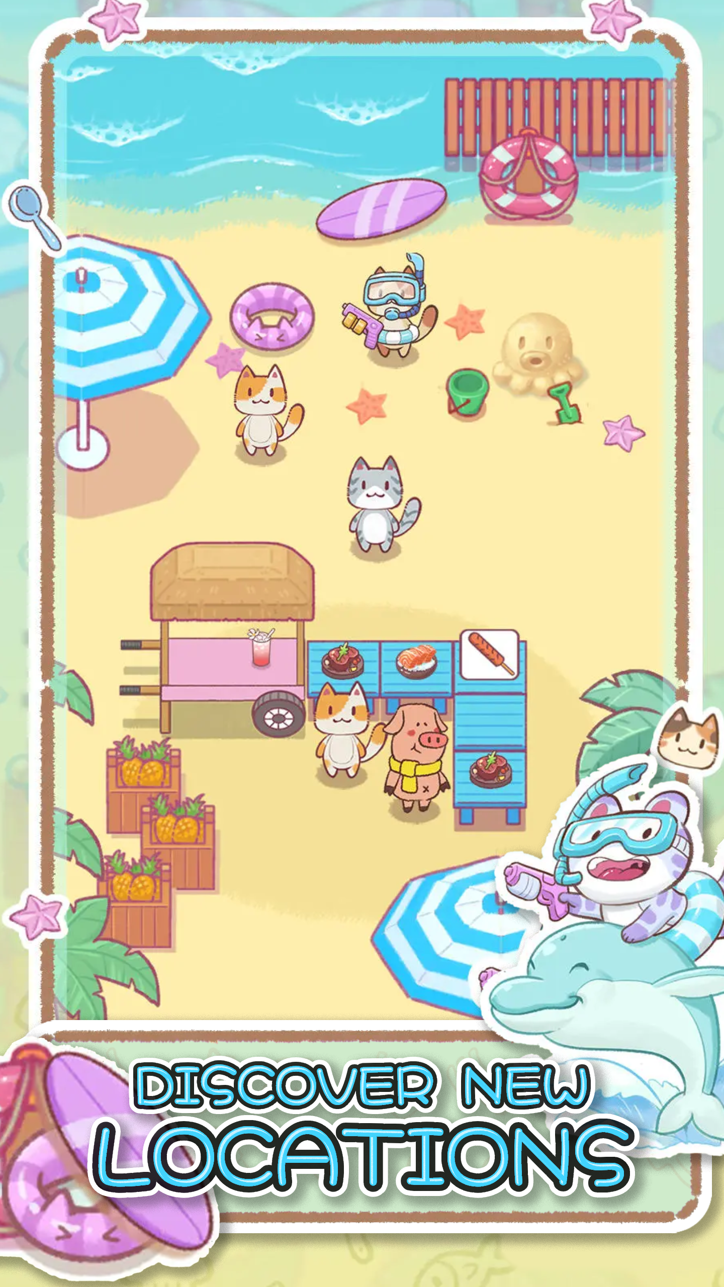 Cat Cafe: Feed Cute Kittens screenshot 6