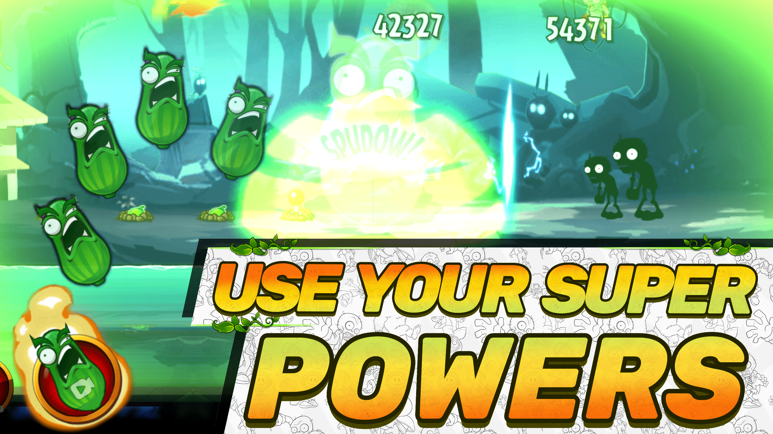 Zombies vs Plants: Home Defense screenshot