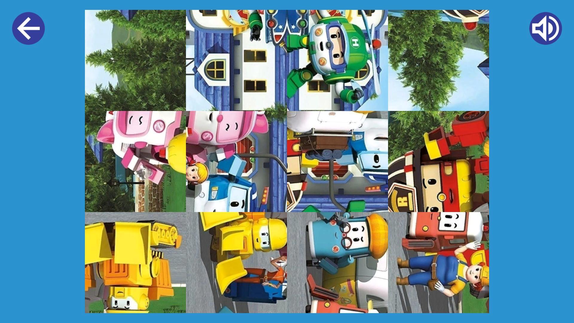 Robocar Poli - wonder puzzle screenshot