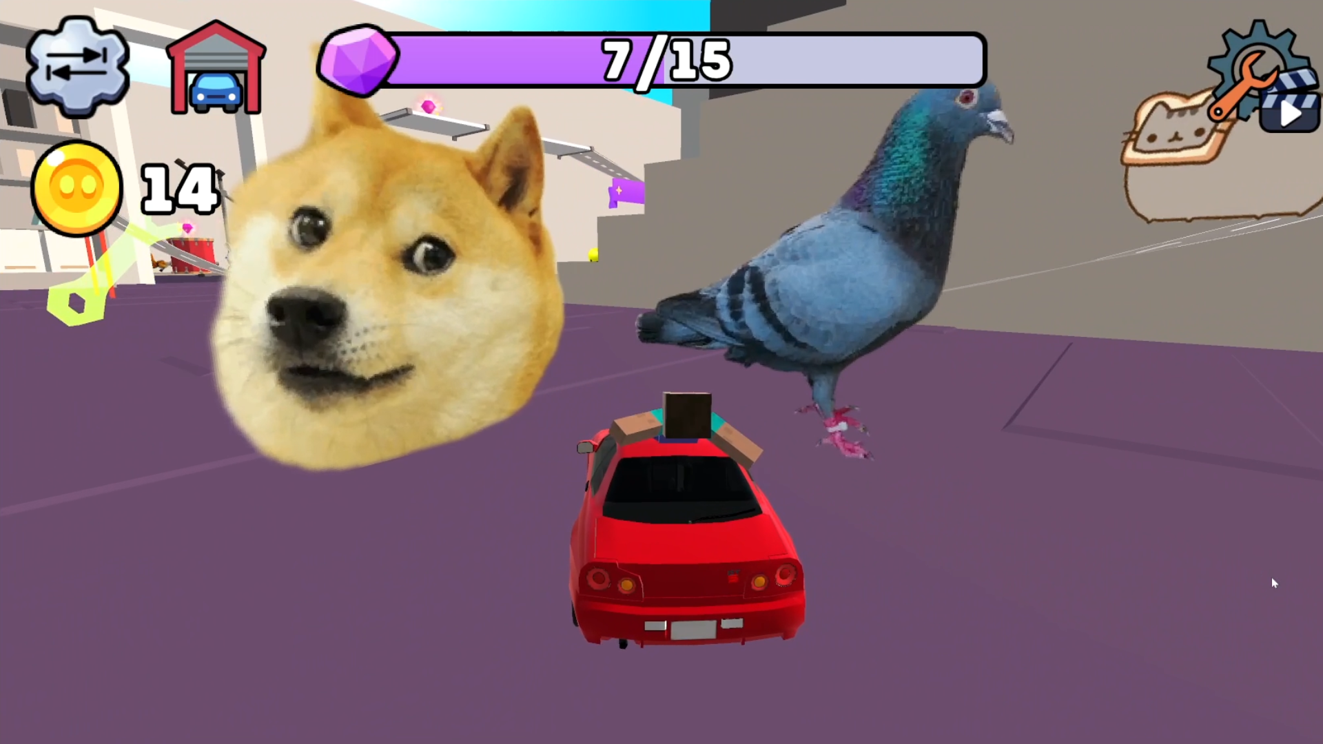 Noob and bimka. Sandbox screenshot