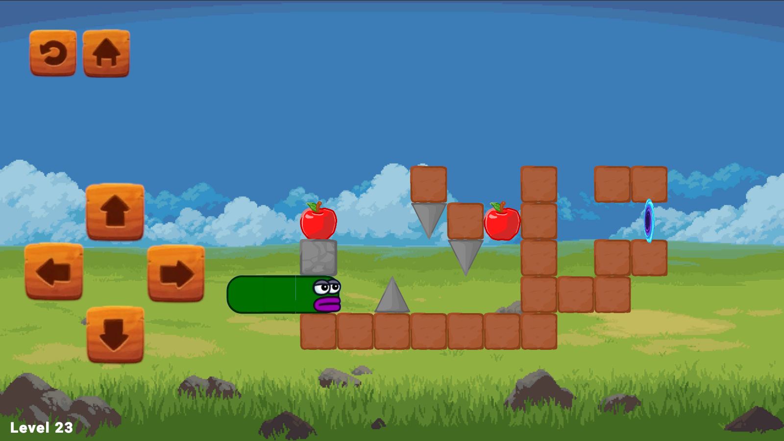 Apple Worm's Path — screenshot 8