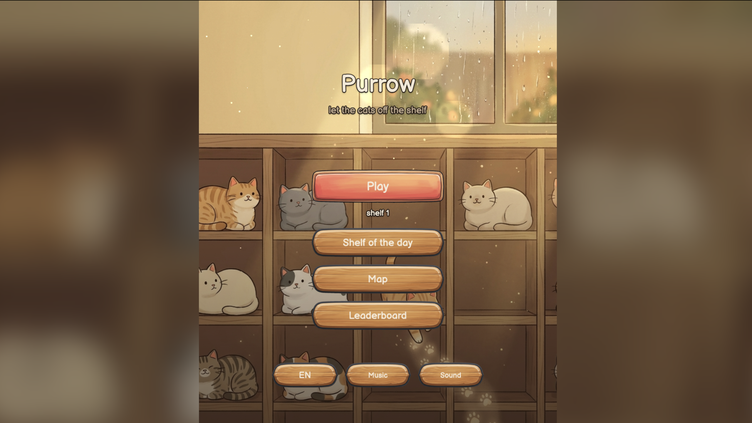 Purrow: Let the Cats Off the Shelf — screenshot 1