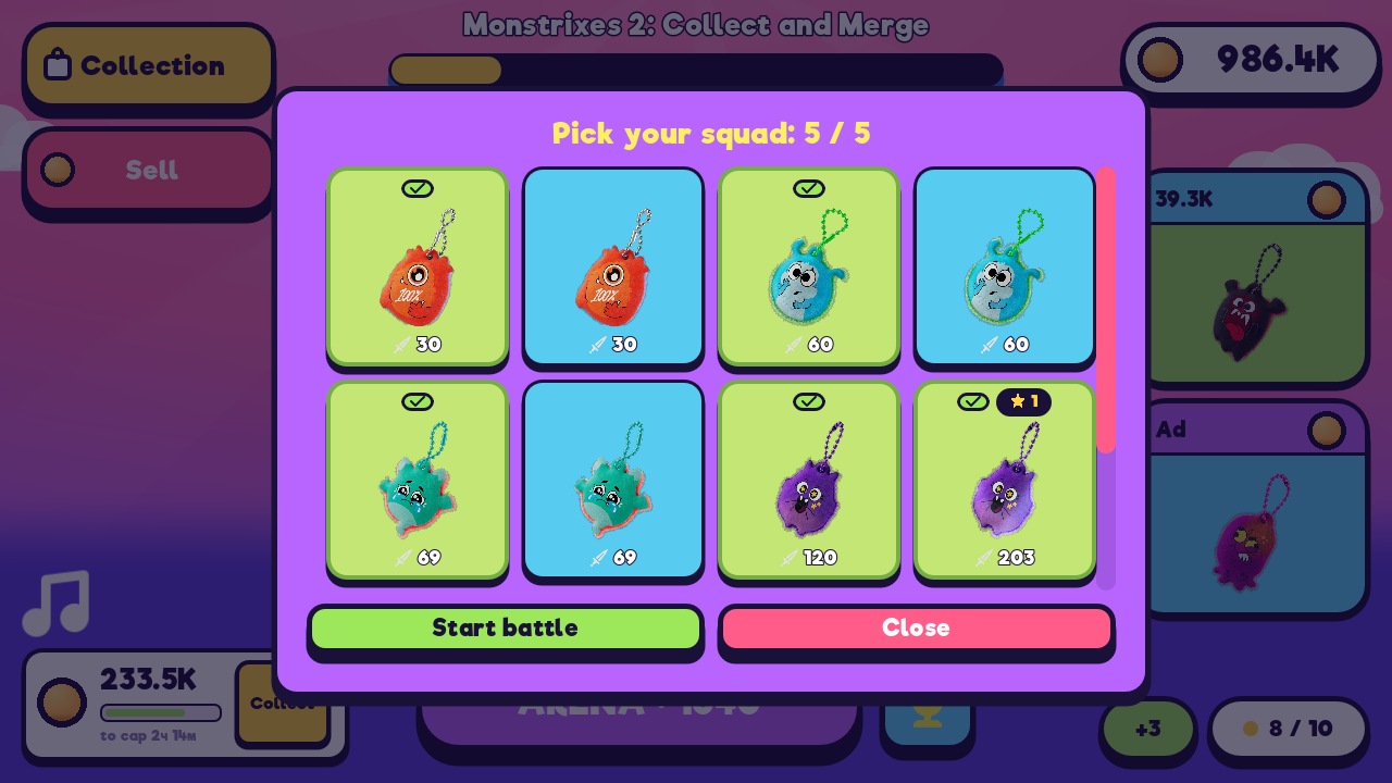 Monsterix 2: 100 New Monsters — screenshot 3