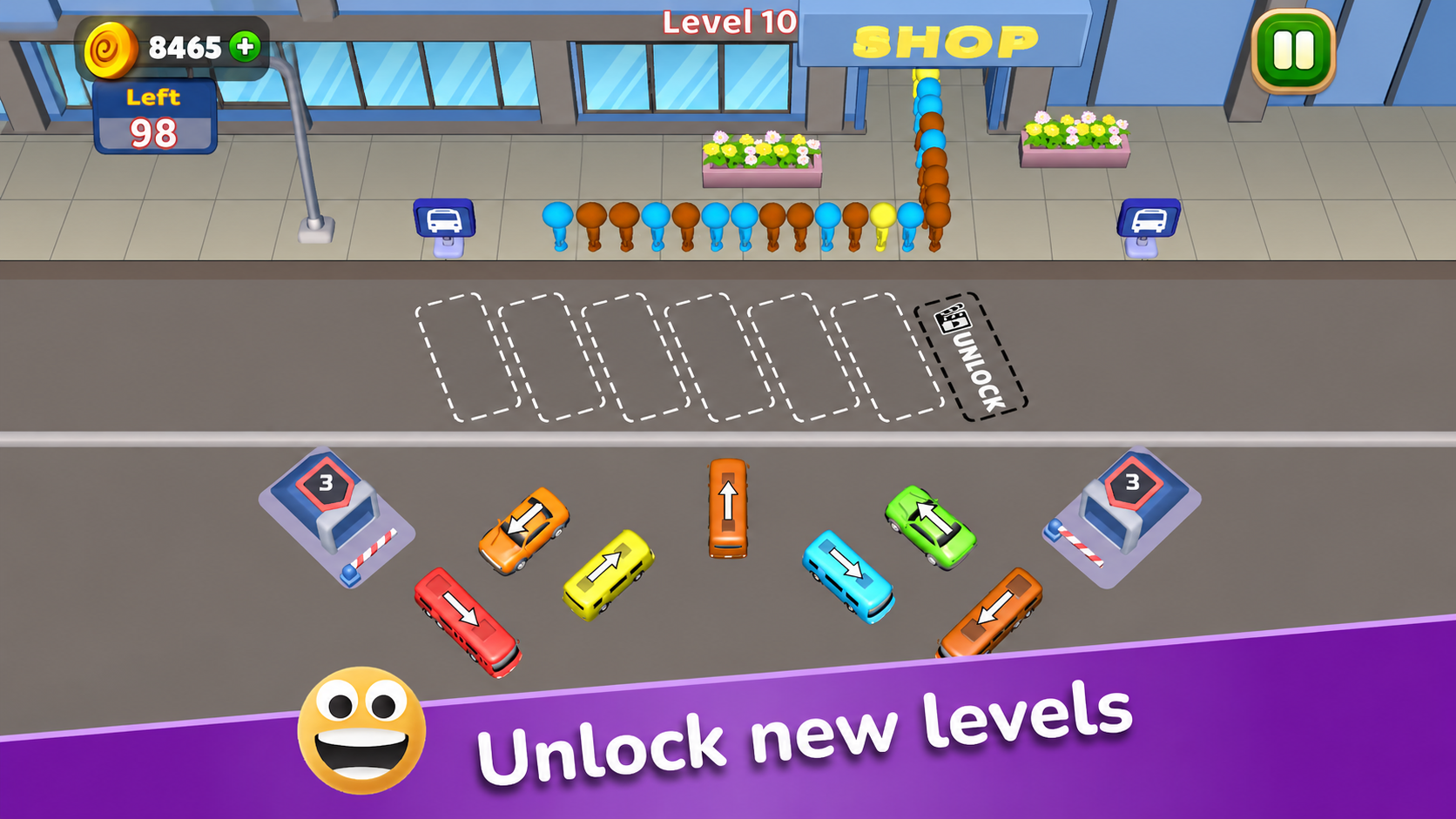 Clear the Jam: Bus Parking — screenshot 2
