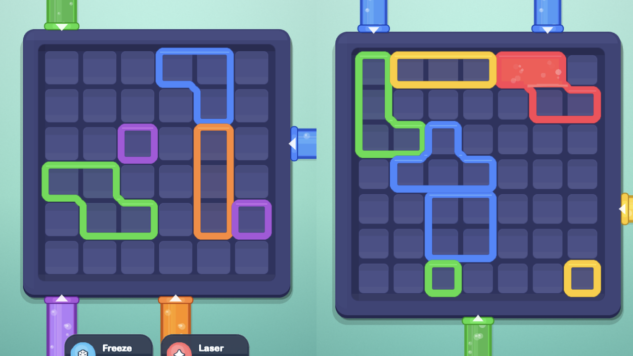 Водяной Блок джем — скриншот 1