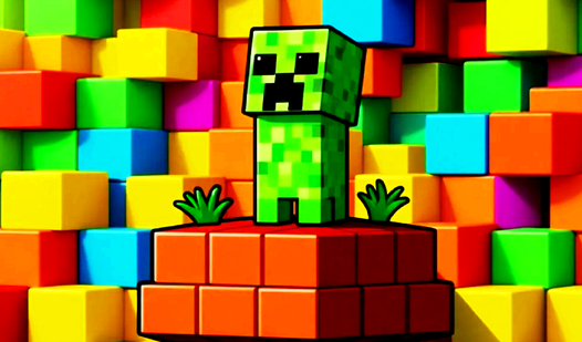 Save the Creeper: Break the blocks