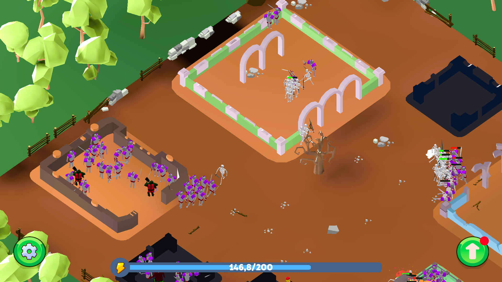 Idle Zombie Army: Skeleton War — screenshot 13