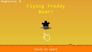 Flying Freddy Bear!