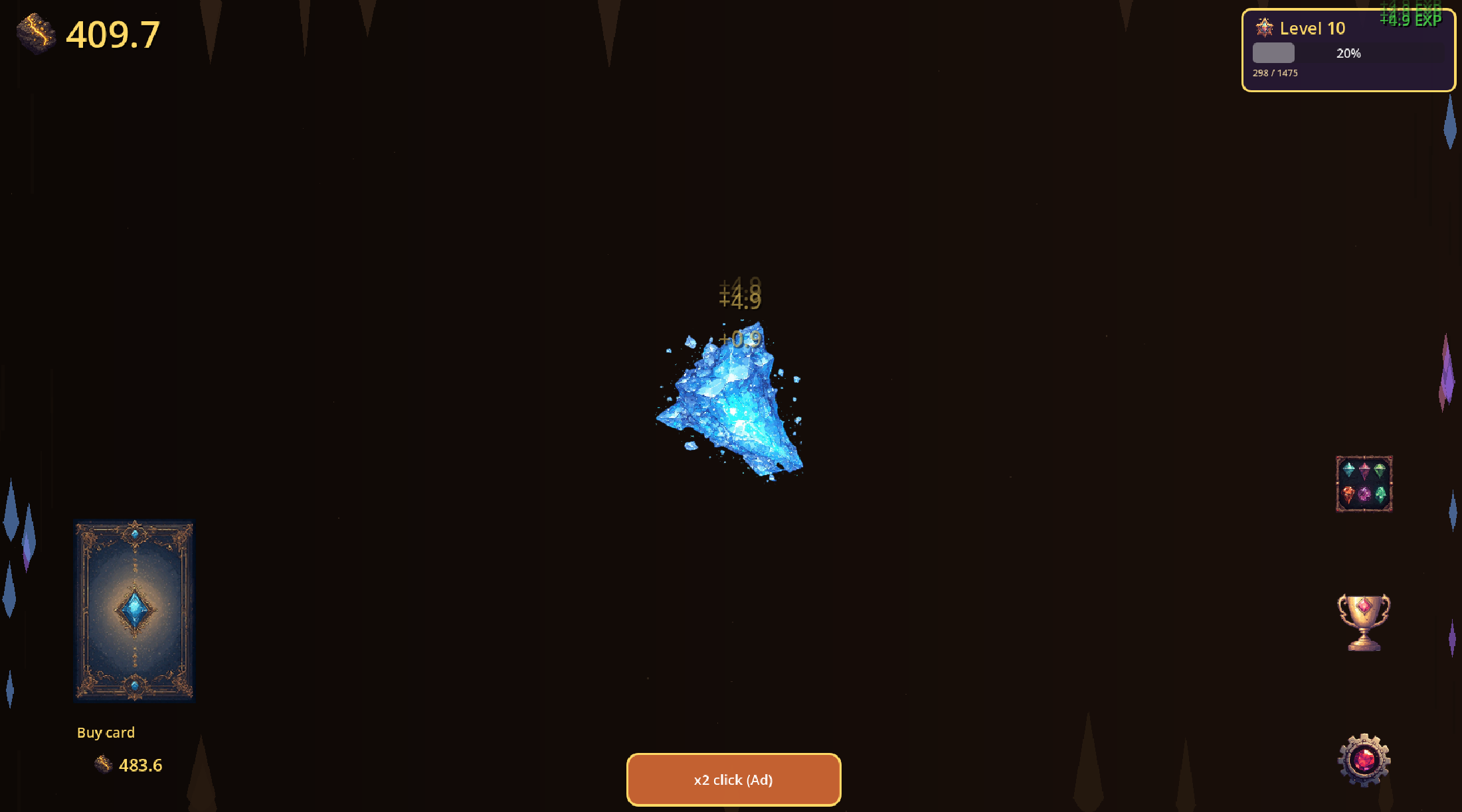 Card Vein: Gem Evolution — screenshot 1