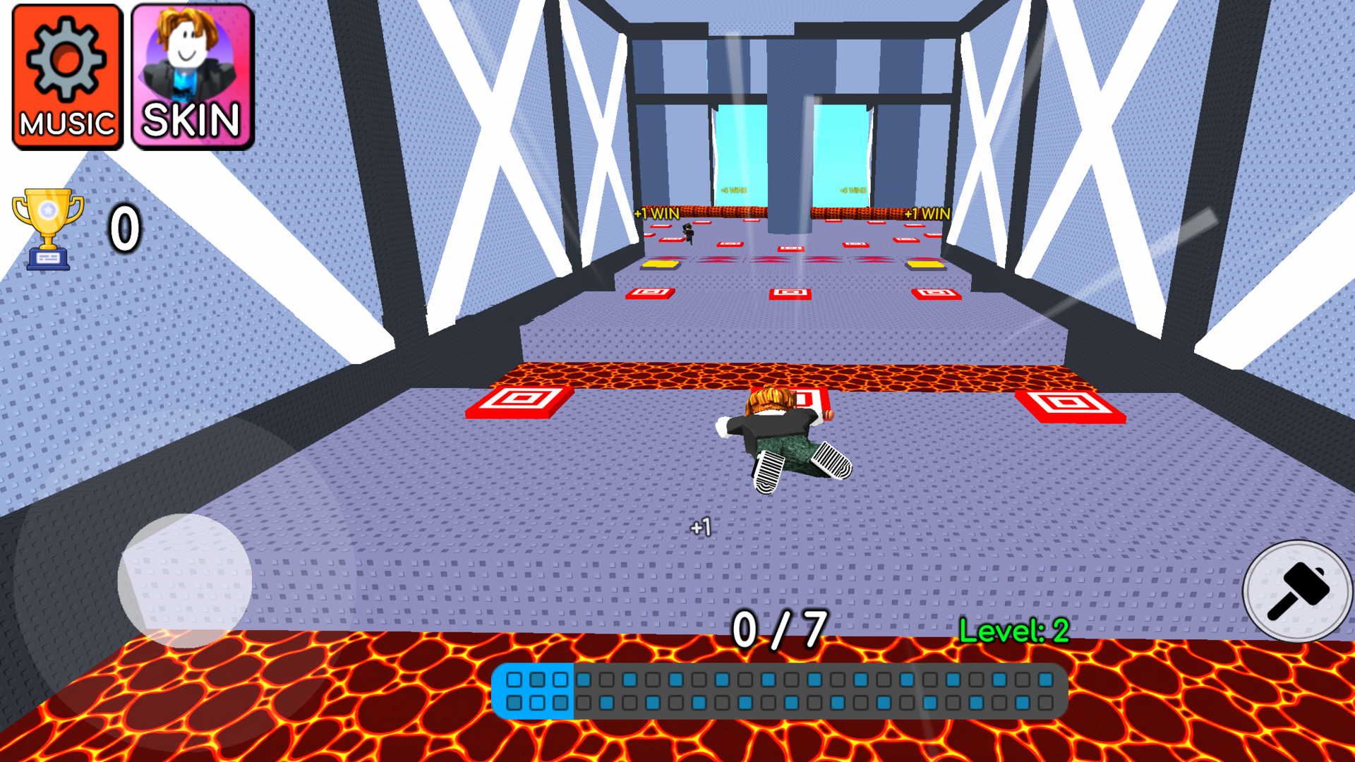 +1 Upgrade Jump Hammer Escape Obby Online 3D — screenshot 4