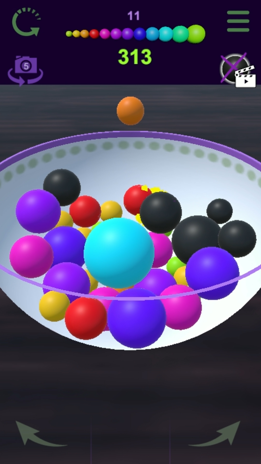 Shooting balls: Connect in a plate 3D screenshot 6