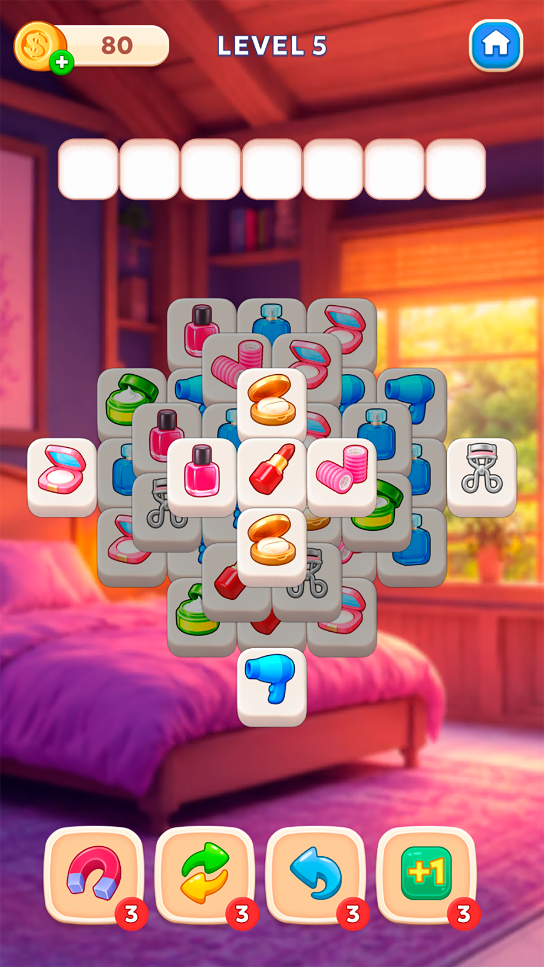 Match Tiles: Magic Makeover screenshot 4