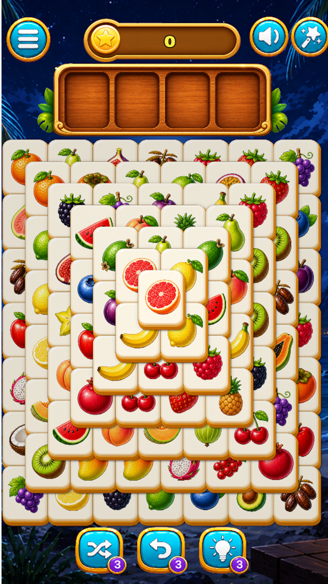 Mahjong: Fruity Mix screenshot 6
