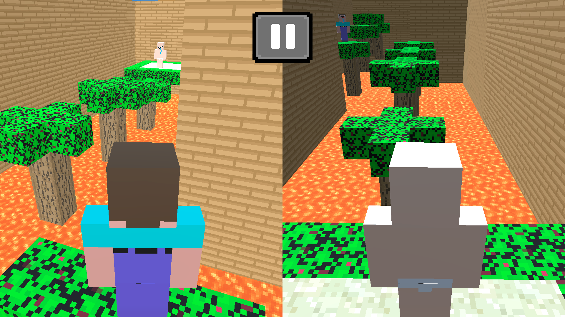 MCParkour Noob & Noob Baby screenshot