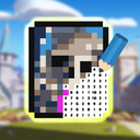 Draw the cards from CLASH ROYALE