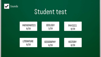 Student test