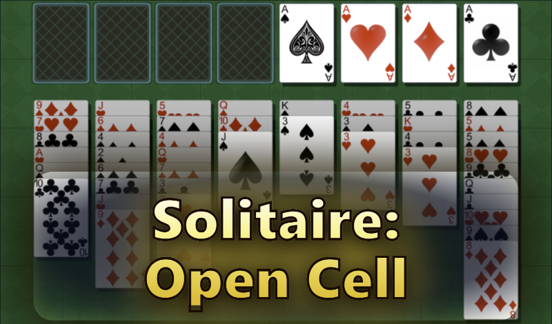 Solitaire: Open Cell game cover