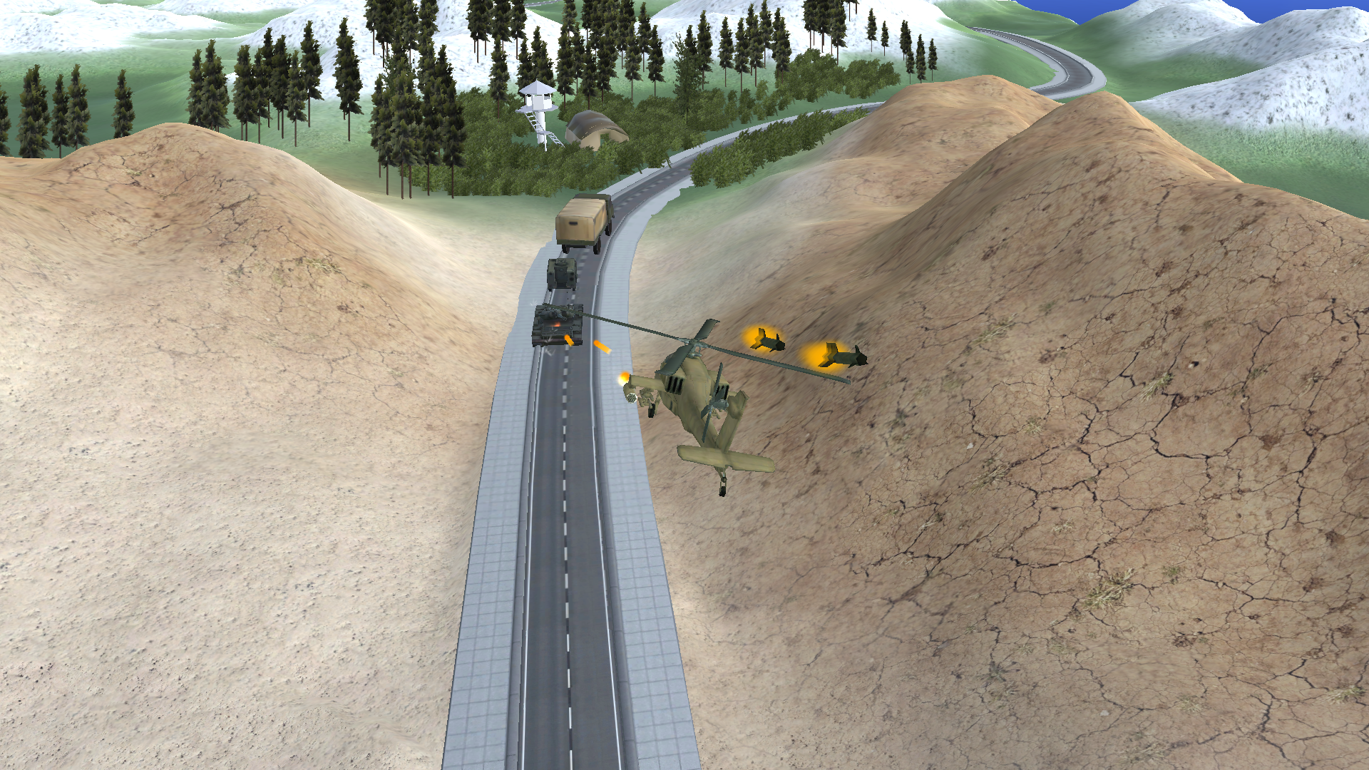 Control the helicopter! screenshot