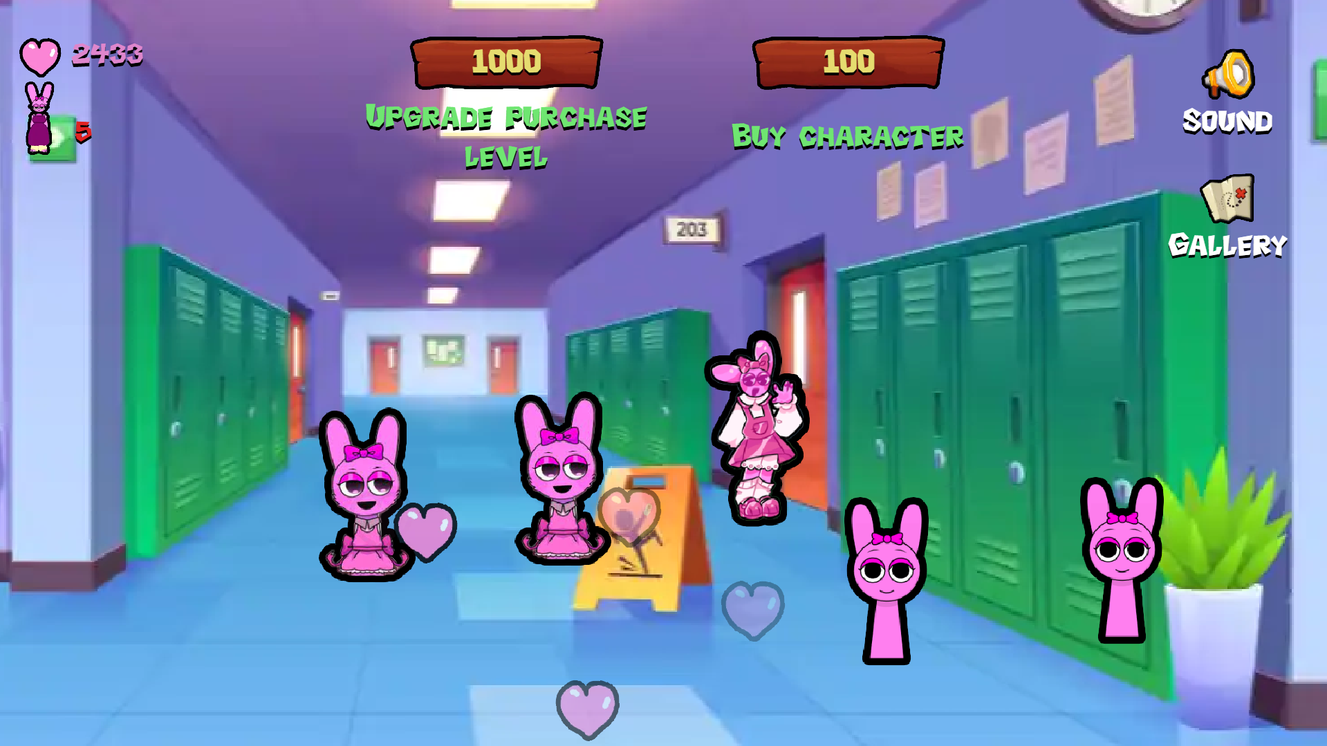 Sprunki: Merge Girls Sprunki screenshot