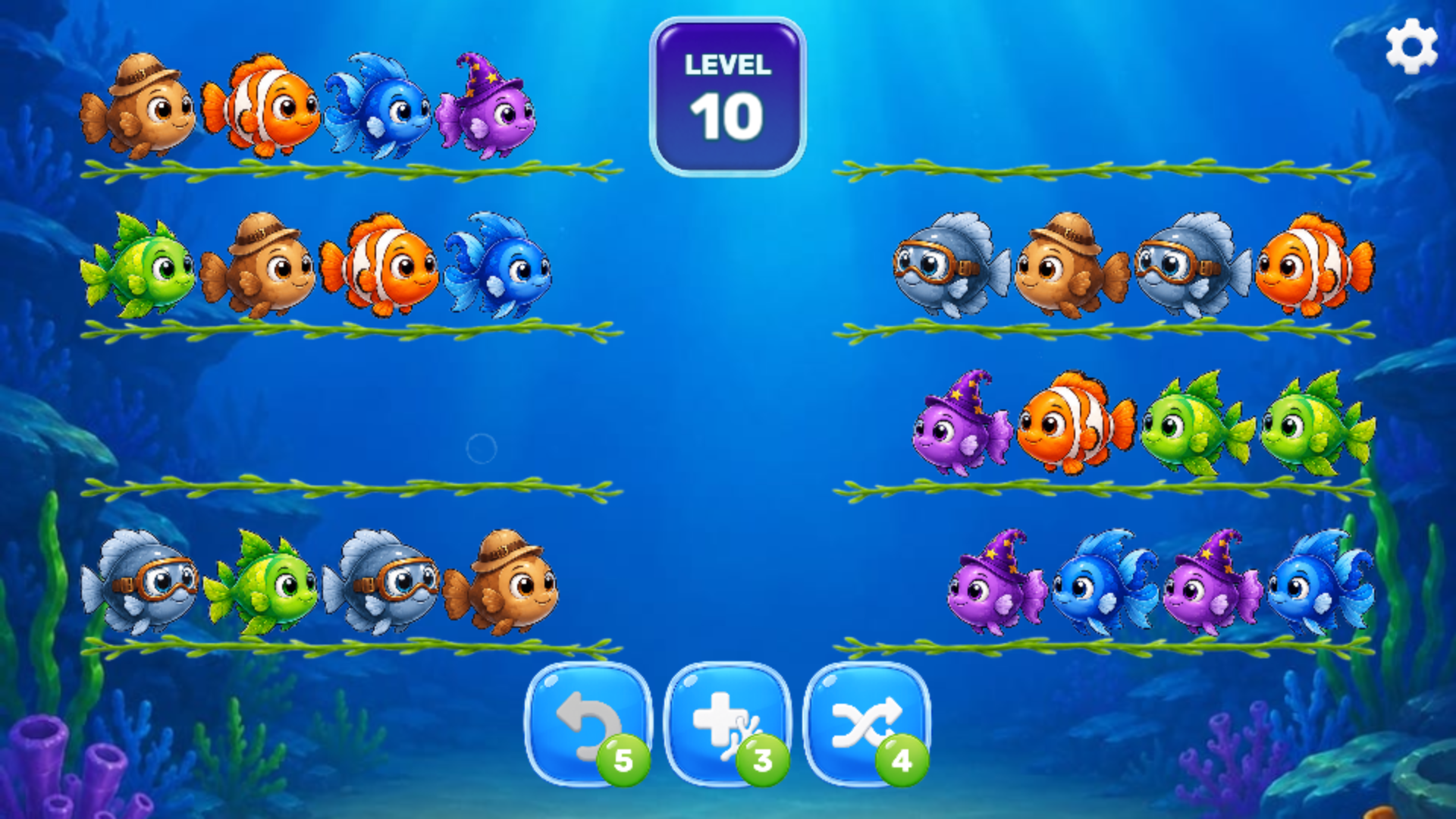 Fish Sort — screenshot 1
