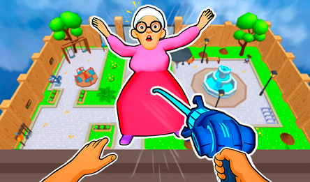 Schoolboy and Granny