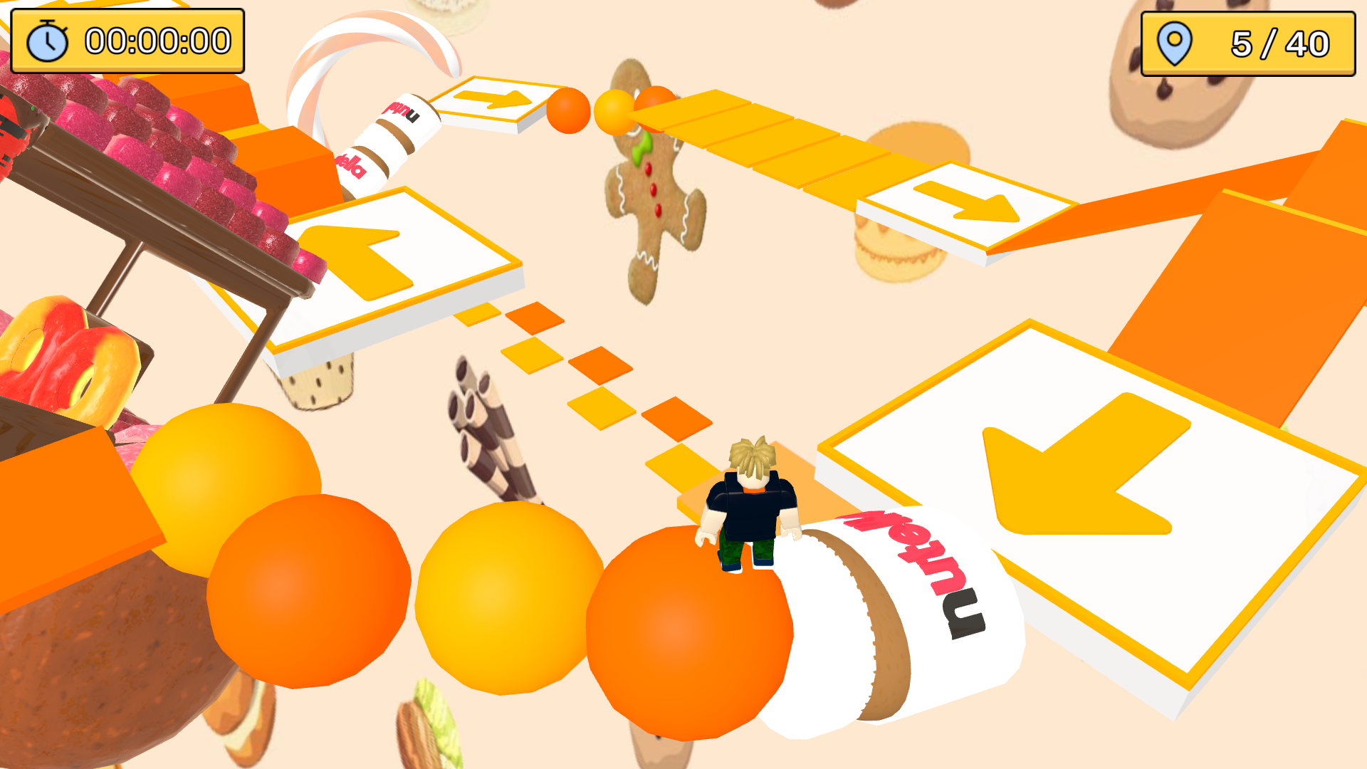 Sweet Obby Parkour screenshot