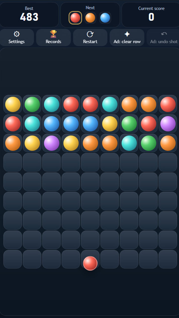 Balls Shooter Classic screenshot 11