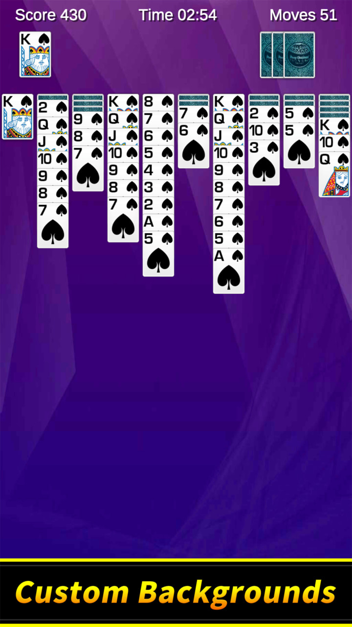 Spider Solitaire screenshot 5