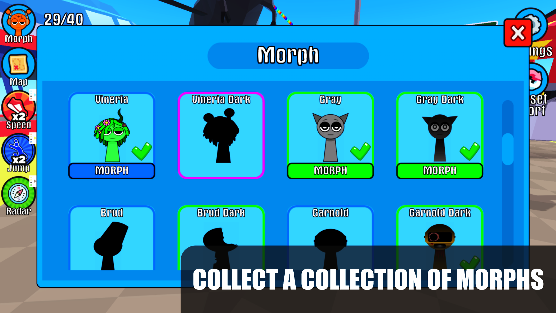 Sprunki Incredibox 3D screenshot