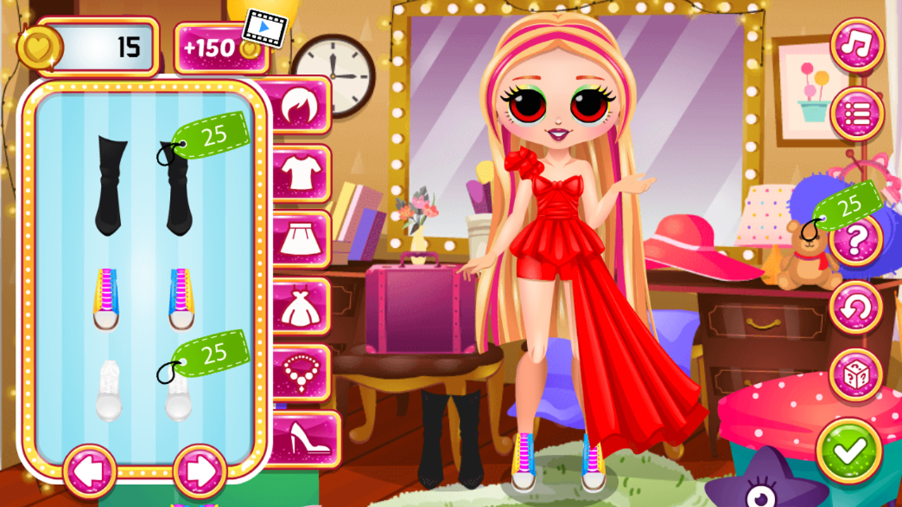K-Pop Makeup Dress Up — screenshot 1