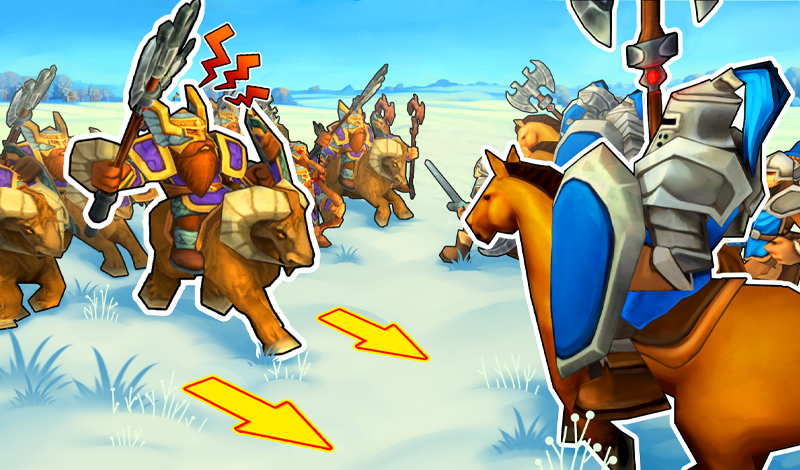 WarBattle: humans vs orcs game cover