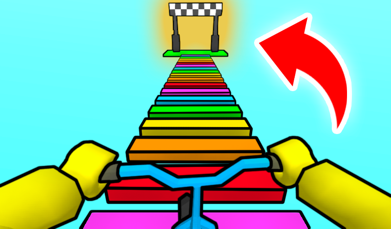 Noob: Obby on a Bike game cover